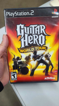 5  PS2 guitar hero games 
