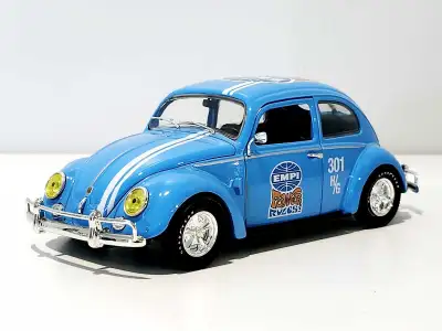 M2 Volkswagen Beetle Deluxe 'EMPI' 1:24 diecast model , View more