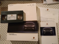 Porsche Cayenne 2002 release promotional video, book, etc.