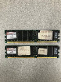 Assorted DDR2 RAM chips 