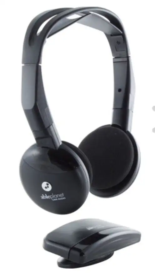 BNIB Able Planet Infrared Wireless TV Headphones in General Electronics in Markham / York Region - Image 4