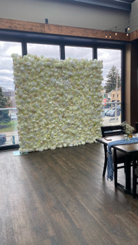 Flower wall rental 