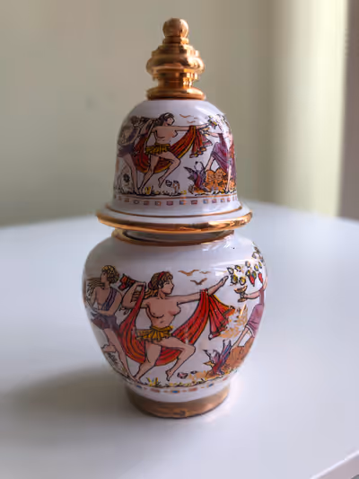 motifs and designs from ancient Greek mythology. $4.00 each or any two for $6.00 Great condition Col...