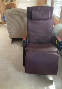 Chaise chauffante à massage