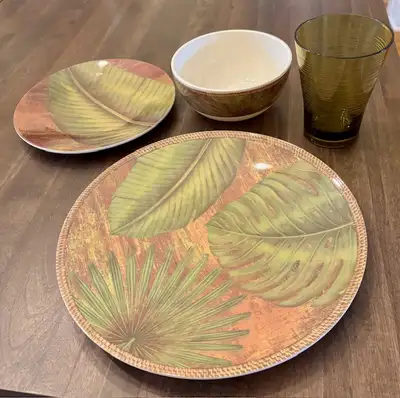 Set de vaisselle patio, View more