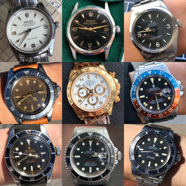 WATCH COLLECTOR BUYS ALL ROLEX & TUDOR $$$ VINTAGE USED MODERN  in Jewellery & Watches in Calgary - Image 2