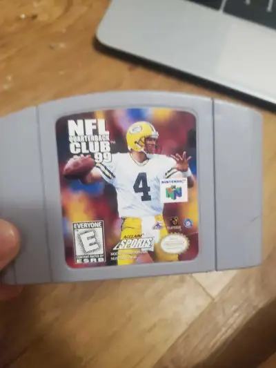 NFL Quarterback club  '99 Nintendo 64 games N64, View more