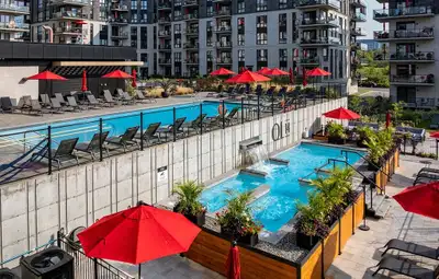 4 1/2 à louer - 2 chambres, 2 salles de bains complètes