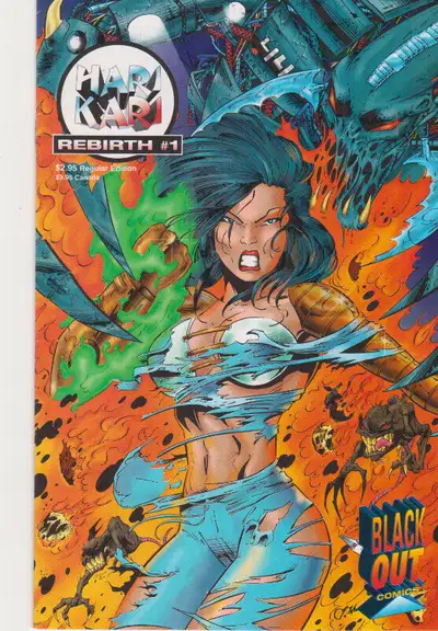 Black Out Comics - Hari Kari: Rebirth - Issue #1., View more