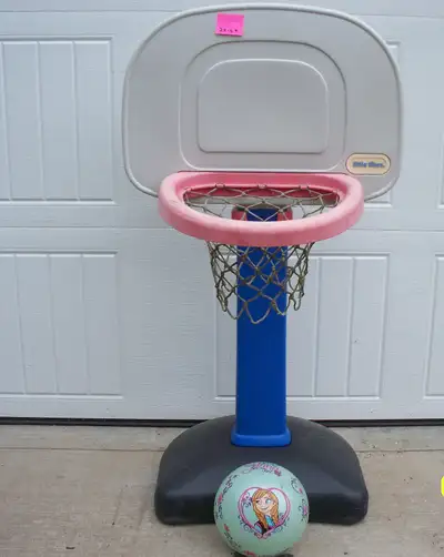 Little Tikes Basketball Net $20.00 Cash Ball included. Call 902-678-1620 ask for Doug, if no answer...