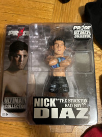 Nick Diaz MMA Pride figure. Sealed 