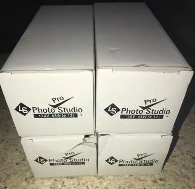 Photo Studio Pro White PB-45 LS Photo Top Lighting CFL Bulb 45W, View more