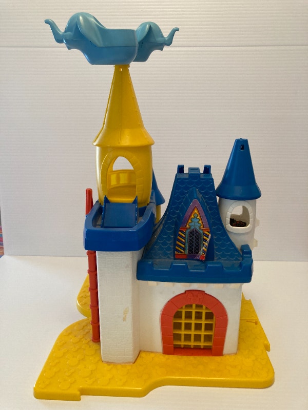 Vintage Mickey Mouse Magic Kingdom Weebles Castle Playset 1977 Arts