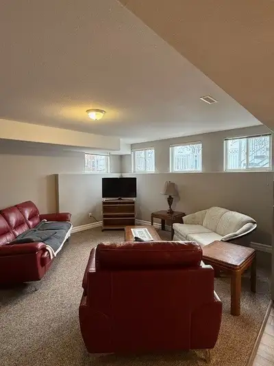 Large, bright, newer 2 bedroom suite in a large quiet home in a good neighbourhood. Fully furnished...