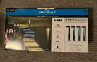 Atomi Smart Color Changing LED Pathway Lights, 4-pack Kit