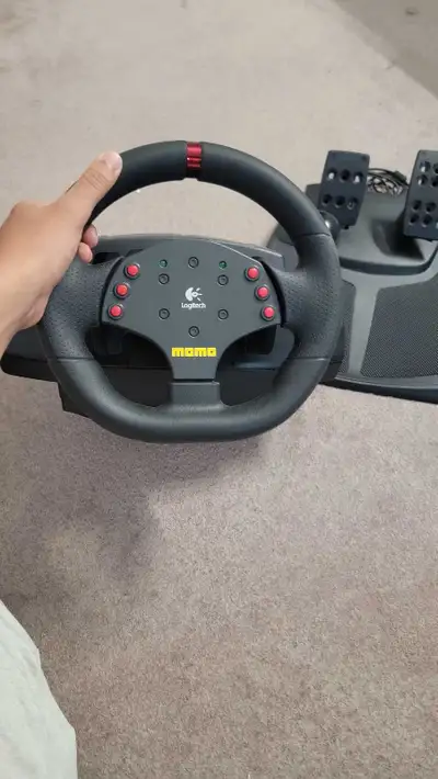 Logitech Momo Force Feedback Wheel, View more