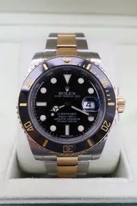 Rolex 2010 Two Tone Submariner 116613 with Box