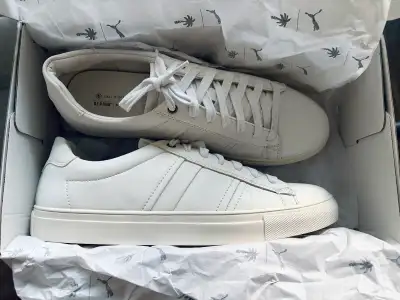 Men’s White Sneakers Size 11 – New – Clean – Summer Shoes, View more