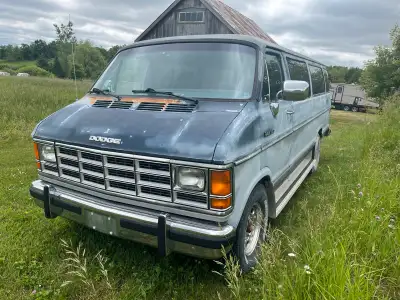 169,000 kms. 360 cu in 15 passenger size with two bench seats in back. Some surface rust only as it...