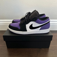 Jordan 1 Court Purples 