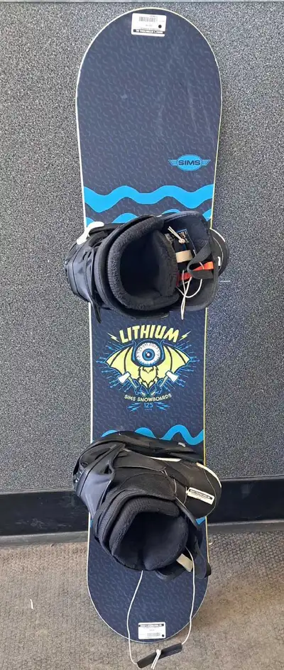 125cm Sims Burton Snowboard(31294443), View more