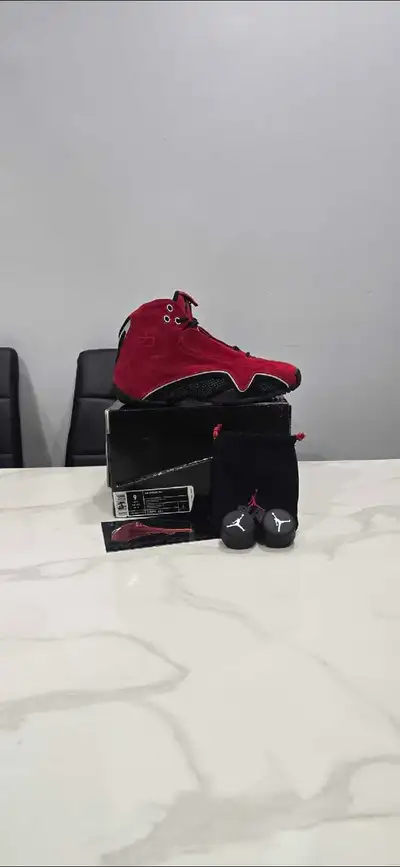 Air Jordan 21 toro red suede size 9, View more