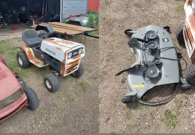 Roper Lawn Tractor with newer mower deck, View more