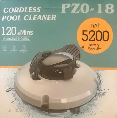 PZO-18 Cordless Pool Cleaner, View more