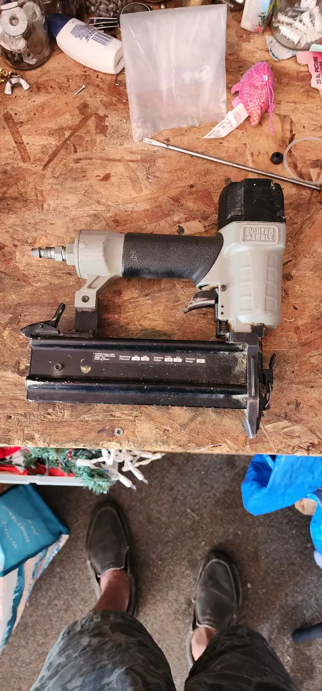 Porter Cable Air Nail Gun, no case or nails