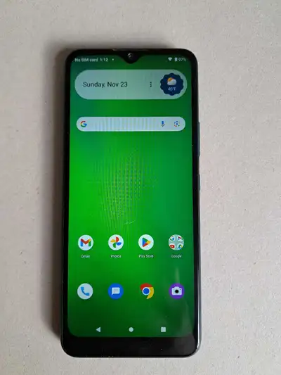 Cricket Ovation 2 6.82" Android Phone Locked to Cricket, View more