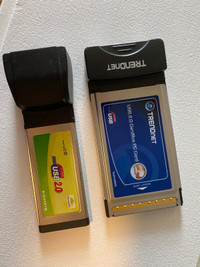 USB 2.0 Extension Cards (CardBus, Express Card)