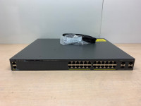Cisco WS-C2960X-24PS-L 24 Port GB PoE Switch Port 13 and 14 DEAD