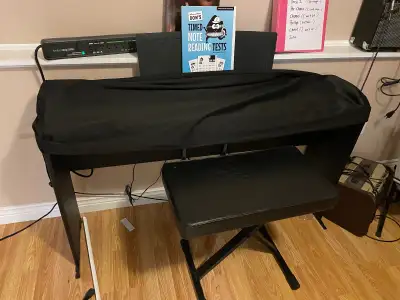 Yamaha P125 88 weighted key piano, View more