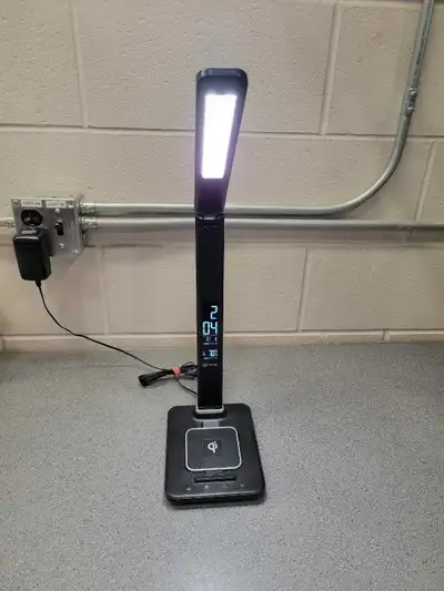 Ottlite LED Desk Lamp with Extendible Wireless Charging Base, View more