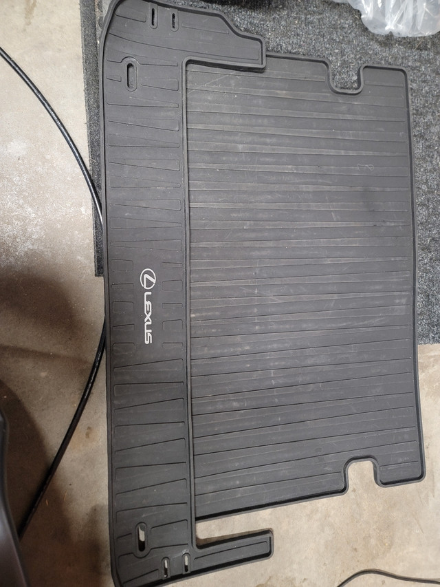 Weathertech Lexus GX460 HP floorliner mats + OEM Cargo in Other in Edmonton - Image 2