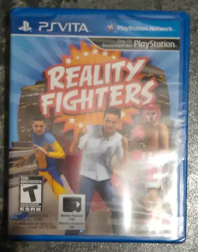 Reality Fighters (Sony PlayStation PS Vita, 2012) Brand New Seal, View more