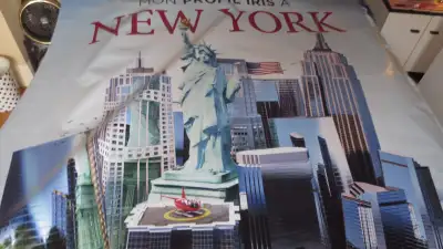 gros poster retractable mon profil iris a new york, View more