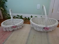 Woven baskets from Bowring