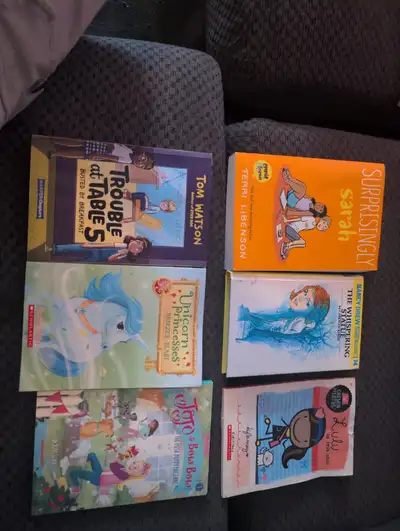 6 Kids books, View more