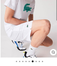 Lacoste sport Ultra-light tennis shorts. Size: M $109