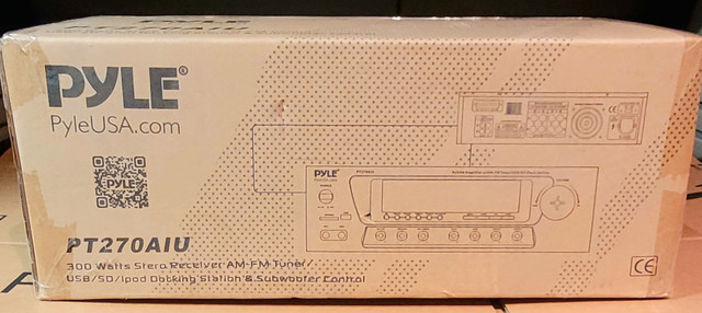 Pyle stero receiver 300 watts. in General Electronics in Mississauga / Peel Region