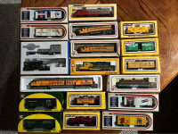 HO Train Engines Cars etc various prices