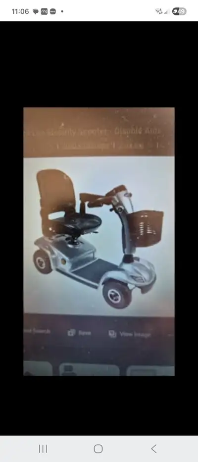Invacare Leo 4S Electric scooter - silver colour New in box, assembly is not complicated. Pictures a...