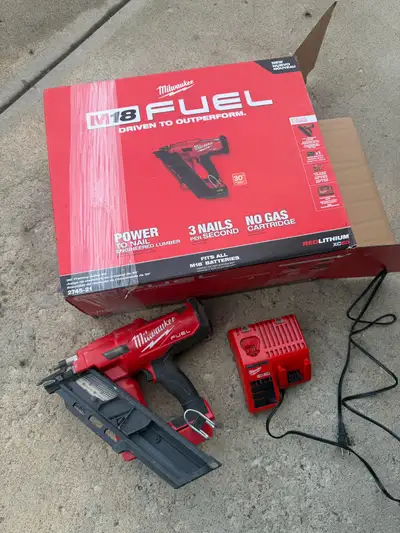 3 nailers up for grabs like new, minimal use for back framing Tool only but I do have brand new batt...