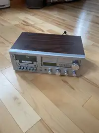 Amplificateur vintage Candle Lecteur Cassette 