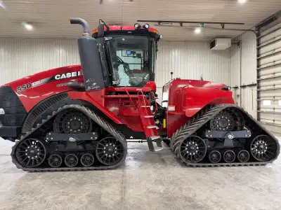 2013 CaseIH 550 Quad tractor. 36 inch tracks, Twin Flow pump,6 remoters 2 with 3/4 couplers, Def del...