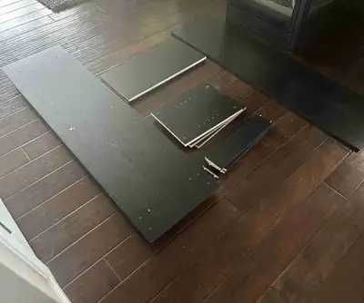 Black TV Stand, View more