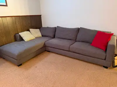sectional couch for sale in excellent condition, View more