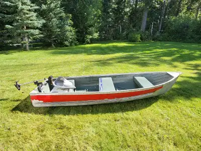12 ft game fisher with 14 lb thrust game fisher elect. motor