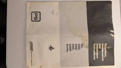Operation, maintenance and installation instructions for 1979 Lennox G8 furnace.